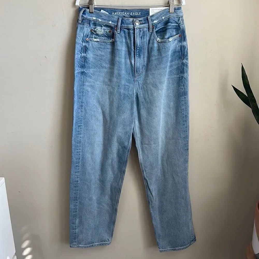 AEO Baggy Jean Comfort Stretch Jean 12/31W